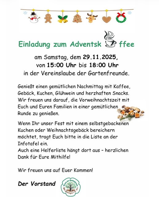 Adventskaffee